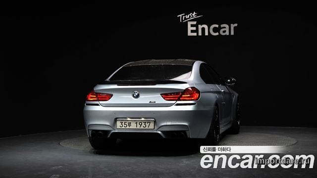 BMW M6 2013 — 139 954 км, светло-серебристый, Корея — под ключ — фото 4