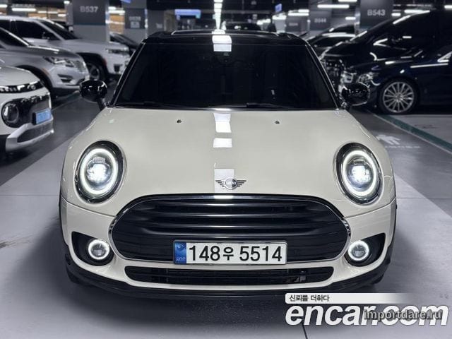 MINI COOPER CLUBMAN 2022 — 111 908 км, белый-перламутр, Корея — под ключ — фото 1