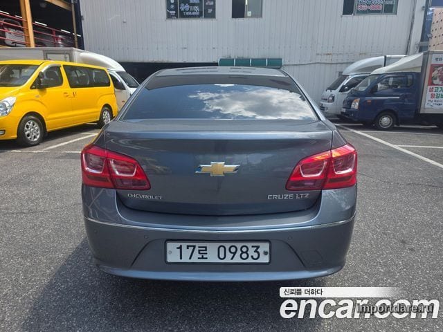 CHEVROLET AMAZING NEW CRUZE 2016 — 61 000 км, серый, Корея — под ключ — фото 4
