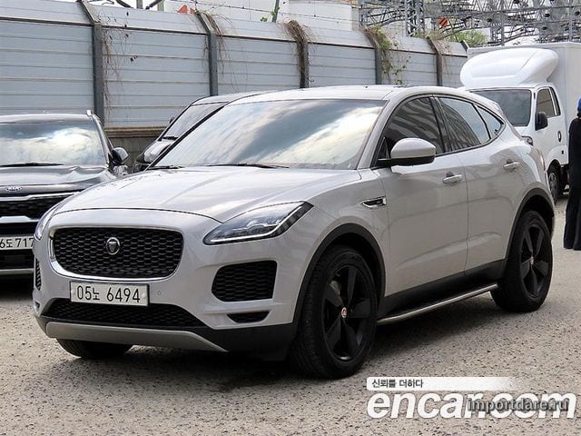 JAGUAR E-PACE 2018 — 131 865 км, серебристый, Корея — под ключ — фото 2