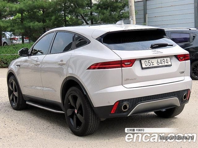 JAGUAR E-PACE 2018 — 131 865 км, серебристый, Корея — под ключ — фото 3
