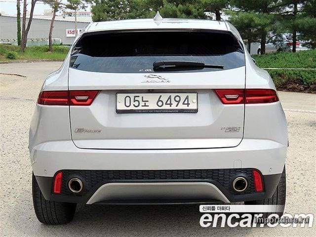 JAGUAR E-PACE 2018 — 131 865 км, серебристый, Корея — под ключ — фото 4