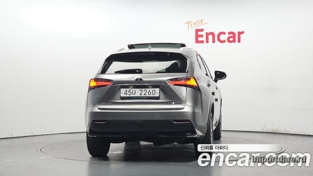 LEXUS NX300H 2017 — 88 389 км, серебристо-серый, Корея — под ключ — фото 4