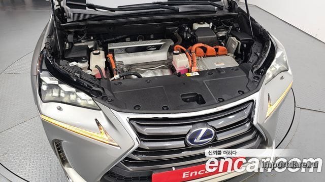 LEXUS NX300H 2017 — 88 389 км, серебристо-серый, Корея — под ключ — фото 6