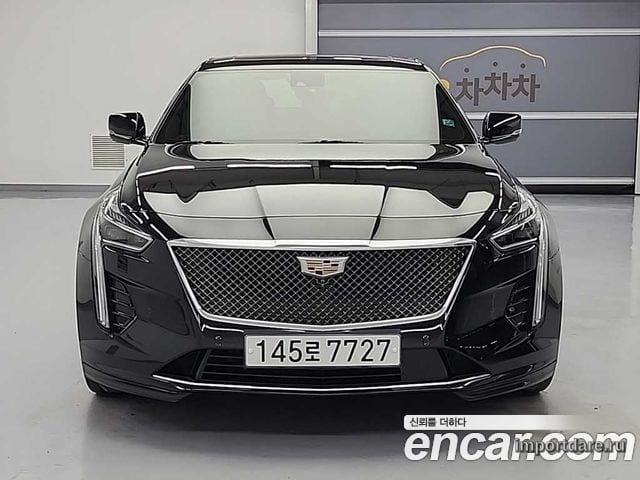 CADILLAC CT6 2019 — 211 777 км, чёрный, Корея — под ключ — фото 1