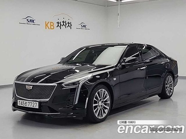 CADILLAC CT6 2019 — 211 777 км, чёрный, Корея — под ключ — фото 2