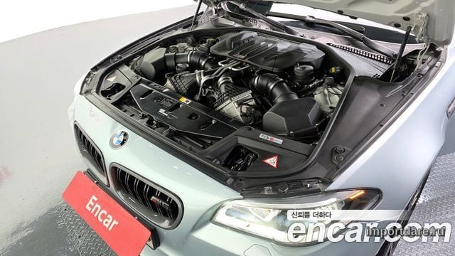 BMW M5 2016 — 57 565 км, серебристо-серый, Корея — под ключ — фото 6