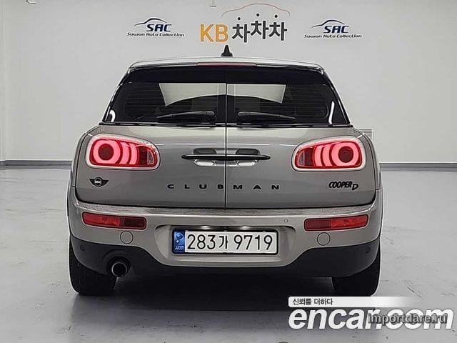 MINI COOPER D CLUBMAN 2016 — 128 899 км, серый, Корея — под ключ — фото 3