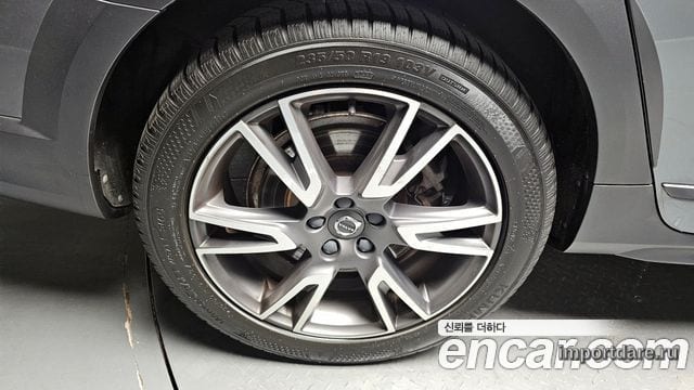 VOLVO V90 CROSS COUNTRY 2018 — 65 228 км, серебристо-серый, Корея — под ключ — фото 5