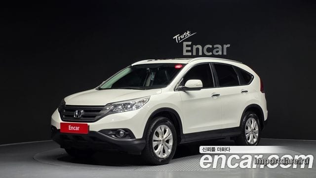 HONDA NEW CR-V 2014 — 167 389 км, белый, Корея — под ключ — фото 1