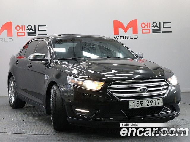 FORD TAURUS 2013 — 79 085 км, чёрный, Корея — под ключ — фото 2
