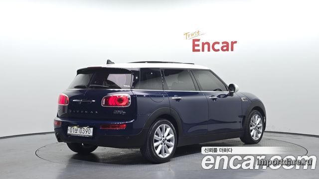 MINI COOPER D CLUBMAN 2016 — 69 603 км, синий, Корея — под ключ — фото 2