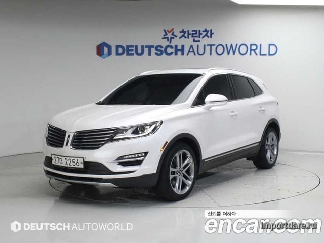 LINCOLN MKC 2017 — 87 359 км, белый, Корея — под ключ — фото 1