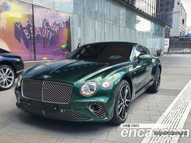 BENTLEY CONTINENTAL 2022 — 23 000 км, тёмно-зелёный, Корея — под ключ — фото 3