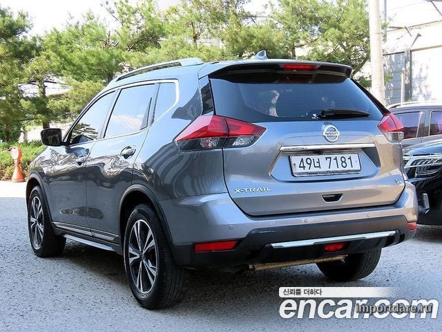 NISSAN X-TRAIL 2018 — 141 544 км, серый, Корея — под ключ — фото 3