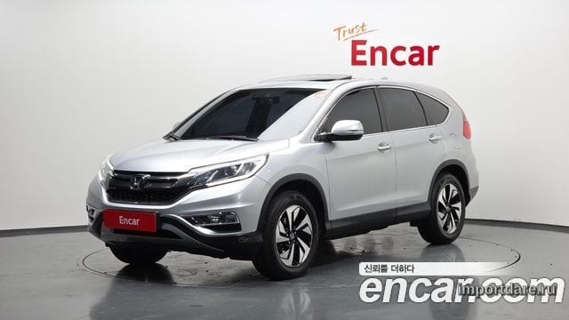 HONDA NEW CR-V 2015 — 82 194 км, серебристый, Корея — под ключ — фото 1