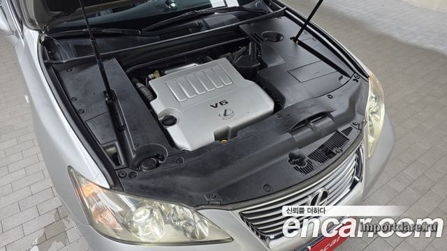 LEXUS ES350 2009 — 195 568 км, серебристо-серый, Корея — под ключ — фото 6
