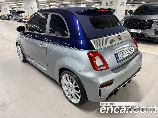 FIAT 500C 2019 — 41 850 км, серебристый, Корея — под ключ — фото 2