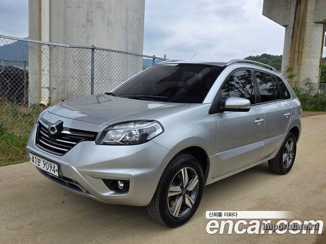 RENAULT KOREA QM5 NEO 2014 — 153 545 км, серебристый, Корея — под ключ — фото 1