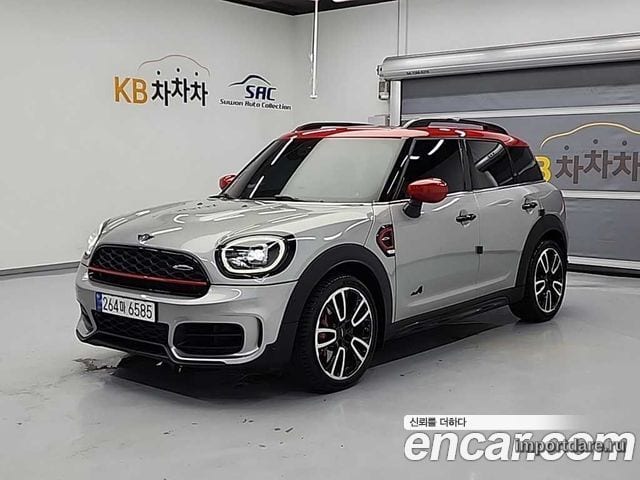 MINI COOPER S COUNTRYMAN 2023 — 76 585 км, серебристо-серый, Корея — под ключ — фото 1