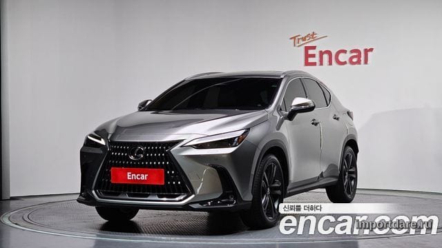 LEXUS NX350H 2025 — 3 361 км, серебристо-серый, Корея — под ключ — фото 1