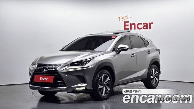 LEXUS NX300H 2019 — 105 567 км, серебристо-серый, Корея — под ключ — фото 1