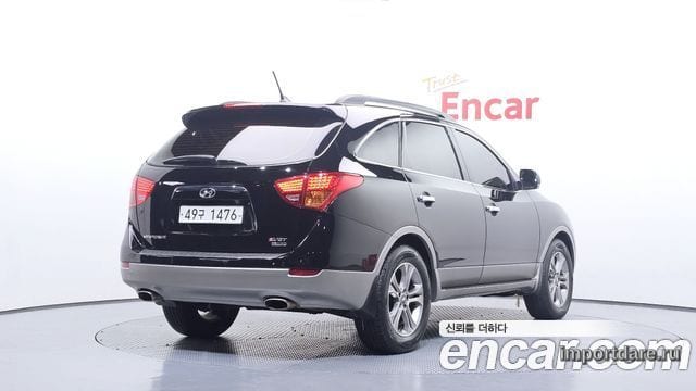 HYUNDAI VERACRUZ 2015 — 151 601 км, чёрный, Корея — под ключ — фото 2