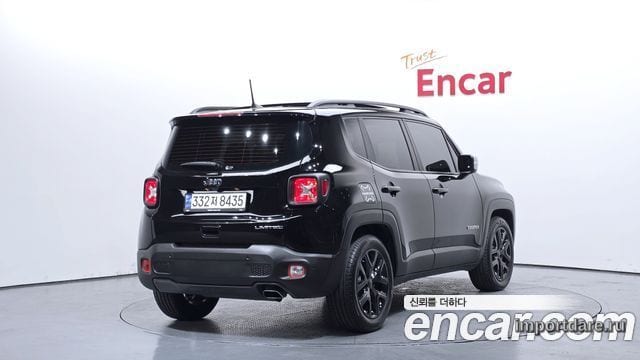JEEP RENEGADE 2022 — 18 704 км, чёрный, Корея — под ключ — фото 2