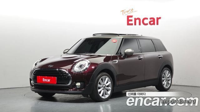 MINI COOPER D CLUBMAN 2016 — 120 279 км, коричневый, Корея — под ключ — фото 1