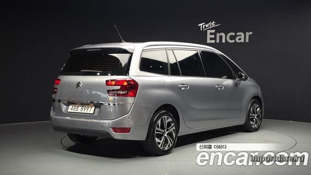 CITROEN GRAND C4 PICASSO 2019 — 66 747 км, серебристый, Корея — под ключ — фото 2