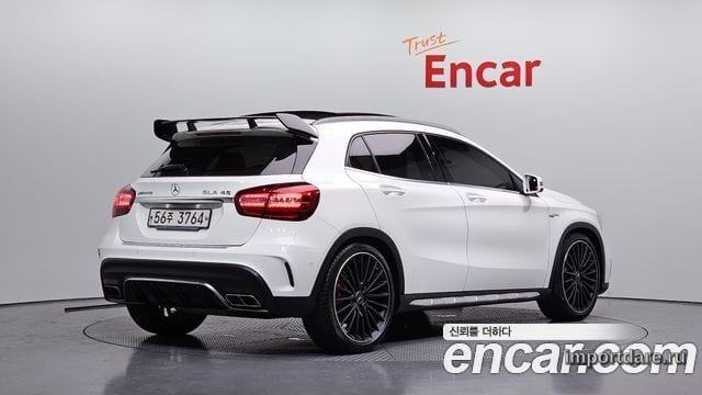 MERCEDES-BENZ GLA-CLASS X156 2019 — 96 630 км, белый, Корея — под ключ — фото 2