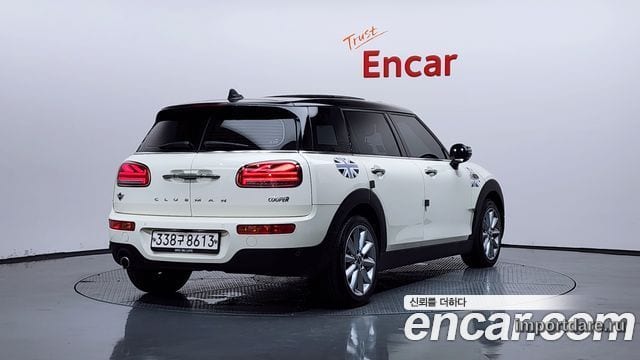 MINI COOPER CLUBMAN 2023 — 22 701 км, белый-перламутр, Корея — под ключ — фото 2