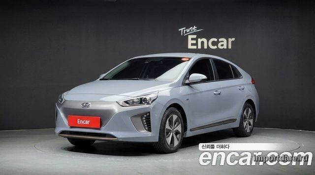 HYUNDAI IONIQ ELECTRIC 2018 — 61 597 км, серый, Корея — под ключ — фото 1
