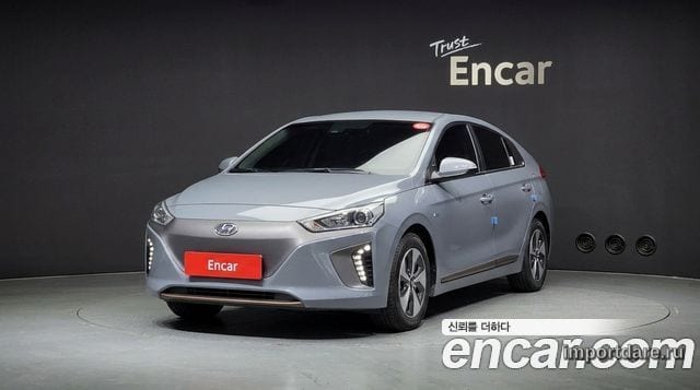 HYUNDAI IONIQ ELECTRIC 2018 — 61 597 км, серый, Корея — под ключ — фото 3