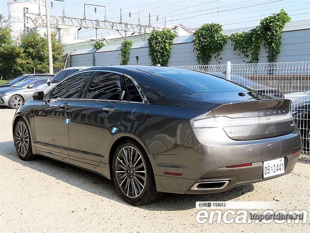 LINCOLN MKZ 2016 — 182 165 км, серый, Корея — под ключ — фото 3