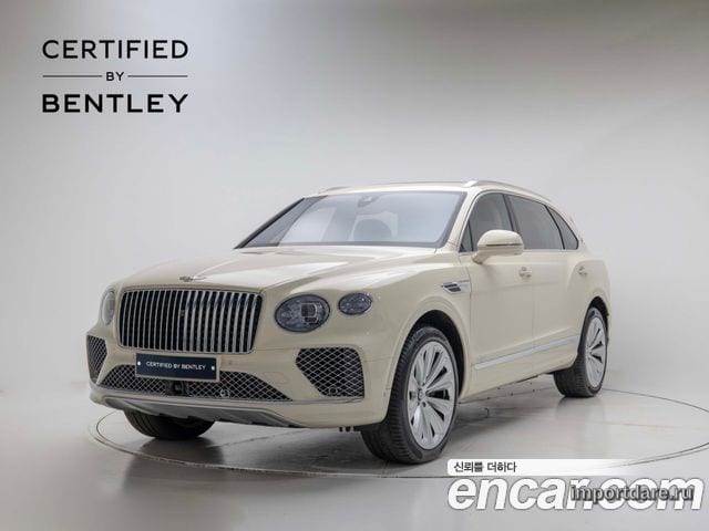 BENTLEY BENTAYGA 2025 — 4 698 км, белый-перламутр, Корея — под ключ — фото 12