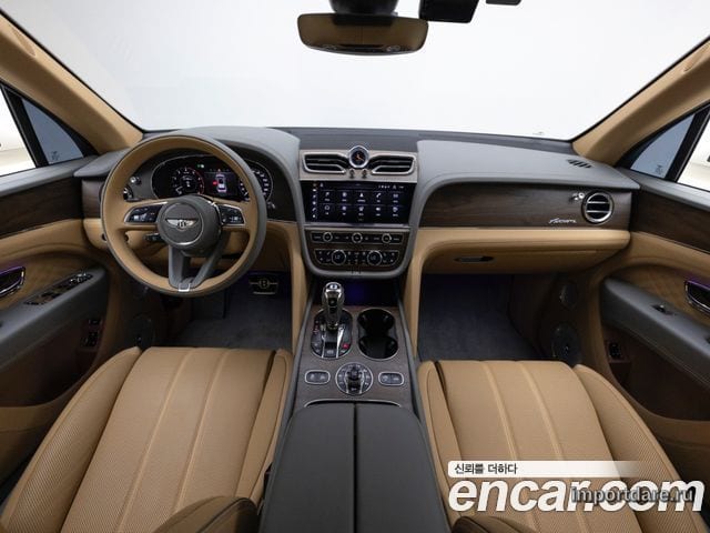 BENTLEY BENTAYGA 2025 — 4 698 км, белый-перламутр, Корея — под ключ — фото 6