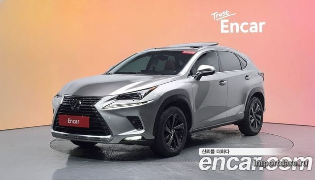 LEXUS NX300H 2019 — 83 901 км, серебристо-серый, Корея — под ключ — фото 2
