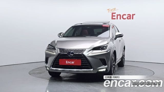 LEXUS NX300H 2019 — 83 901 км, серебристо-серый, Корея — под ключ — фото 3