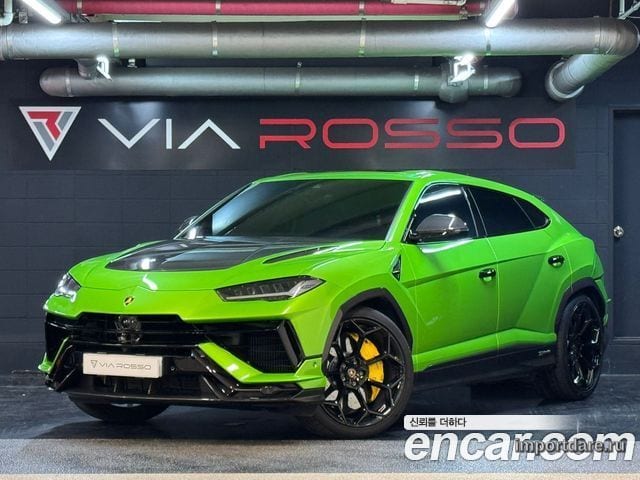 LAMBORGHINI URUS 2024 — 16 600 км, зелёный, Корея — под ключ — фото 4