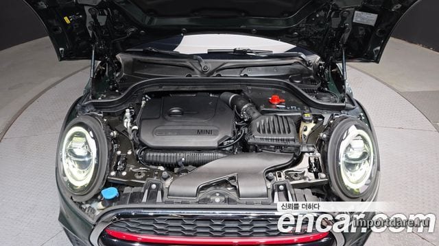 MINI COOPER S CONVERTIBLE 2021 — 76 701 км, тёмно-зелёный, Корея — под ключ — фото 6