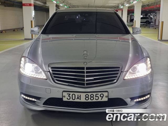 MERCEDES-BENZ S-CLASS W221 2011 — 155 714 км, серебристый, Корея — под ключ — фото 3