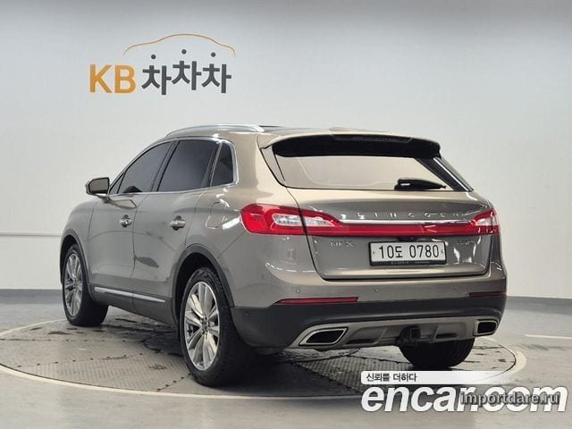 LINCOLN MKX 2016 — 146 891 км, светло-золотистый, Корея — под ключ — фото 2