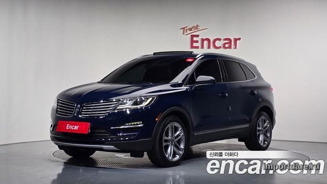 LINCOLN MKC 2018 — 50 765 км, синий, Корея — под ключ — фото 1