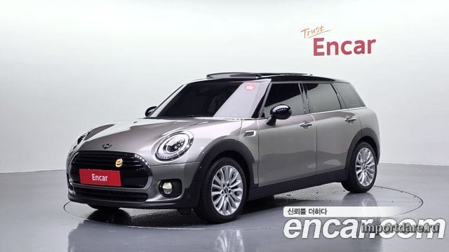 MINI COOPER D CLUBMAN 2019 — 77 737 км, серебристо-серый, Корея — под ключ — фото 1