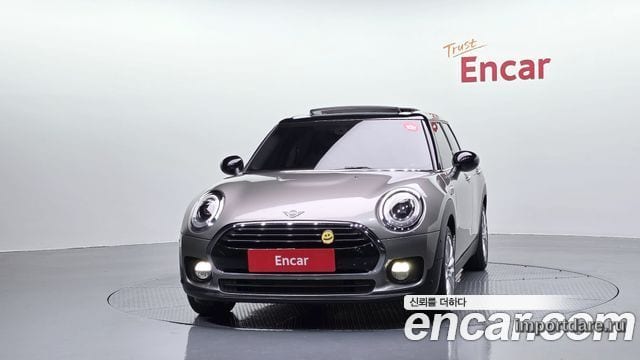 MINI COOPER D CLUBMAN 2019 — 77 737 км, серебристо-серый, Корея — под ключ — фото 3