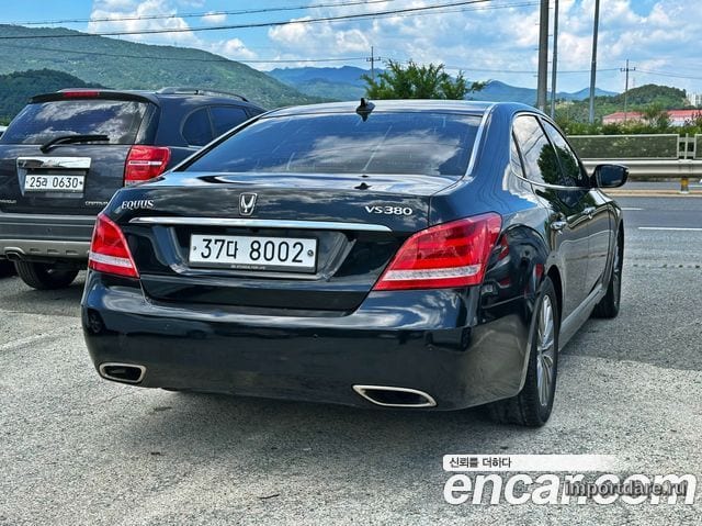 HYUNDAI EQUUS 2015 — 275 128 км, чёрный, Корея — под ключ — фото 4