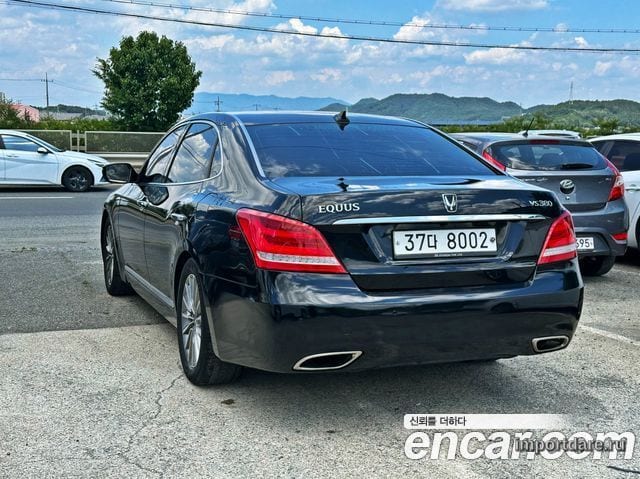 HYUNDAI EQUUS 2015 — 275 128 км, чёрный, Корея — под ключ — фото 6