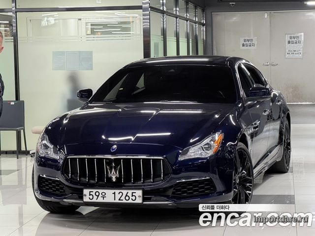 MASERATI QUATTROPORTE 2017 — 51 000 км, Корея — под ключ — фото 12