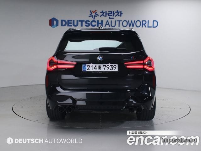 BMW X3M сзади
